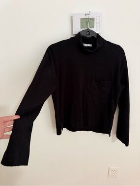Stateside black long sleeve shirt XS